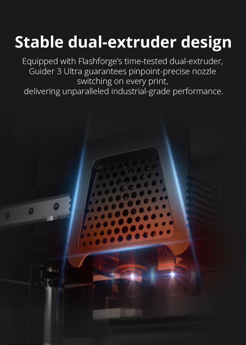 Stable and Precise Dual-Extruder 