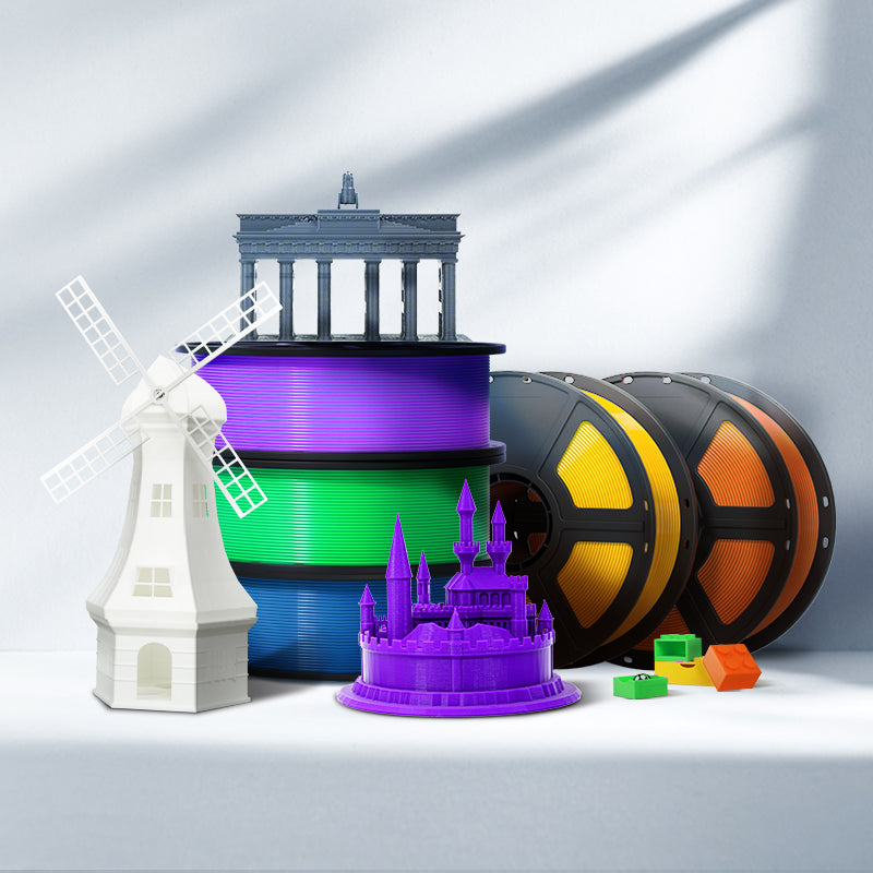 Smooth surface of PLA Pro filament for clean 3D prints