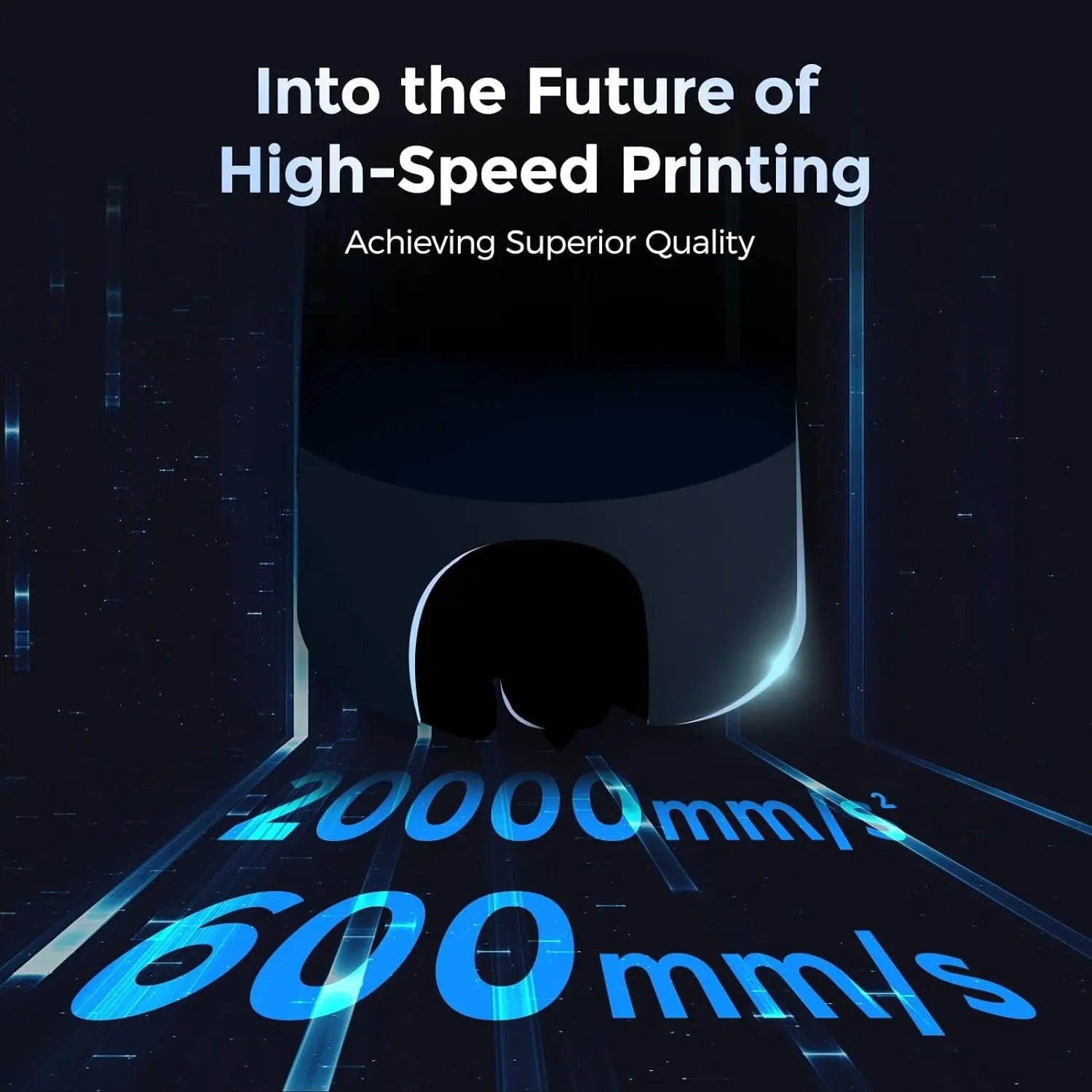 Flashforge 3D Printer Adventurer 5M, 3D Printers for Beginners Home DIY, High Speed Print Size 8.7 x 8.7 x 8.7in, Black - Flashforge