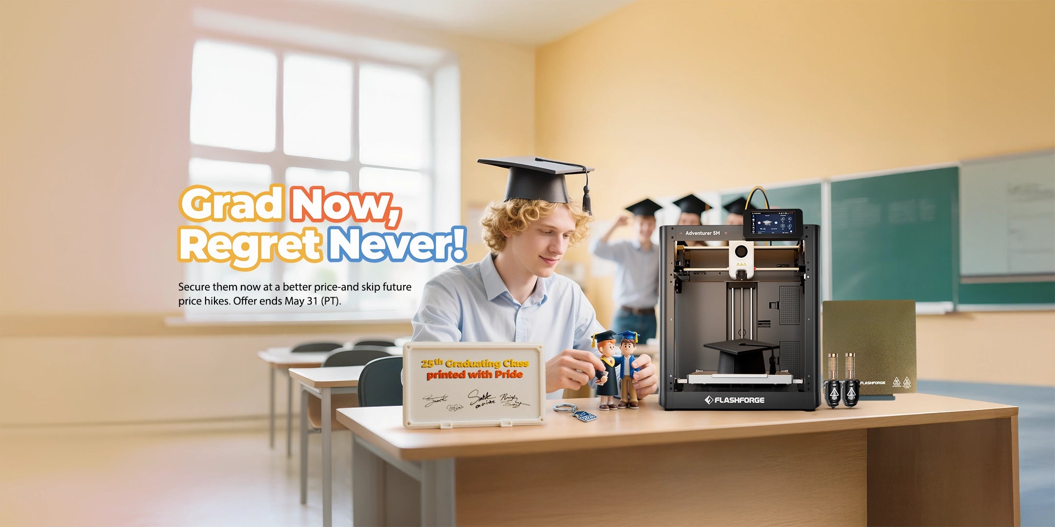 Flashforge AD5M Graduation Season Deal